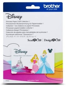 Disney&copy;Collection 2 Princesses pour BROTHER ScanNCut CM840 CM600 CM900 SDX1200 SDX 2200 SDX CE