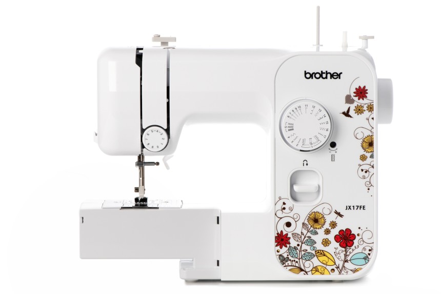 Brother JX17FE (Fantasy Edition) Macchina per Cucire Automatica con 17 Punti di Cucito, Completa e Facile per Principianti - Offerta con Tavolo prolunga e Borsa