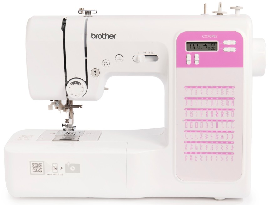 Máquina de coser electrónica Brother CX70 PES (Patchwork Edition) 70 puntadas