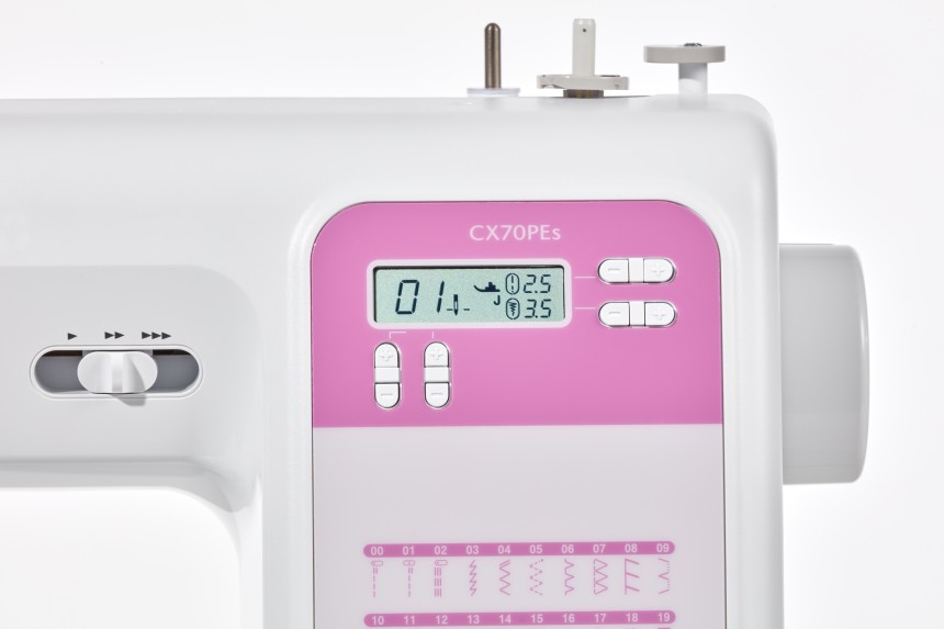 Máquina de coser electrónica Brother CX70 PES (Patchwork Edition) 70 puntadas